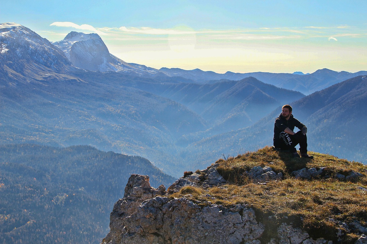 Wandern in den Bergen